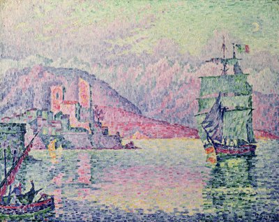 Antibes, Evening, 1914 by Paul Signac